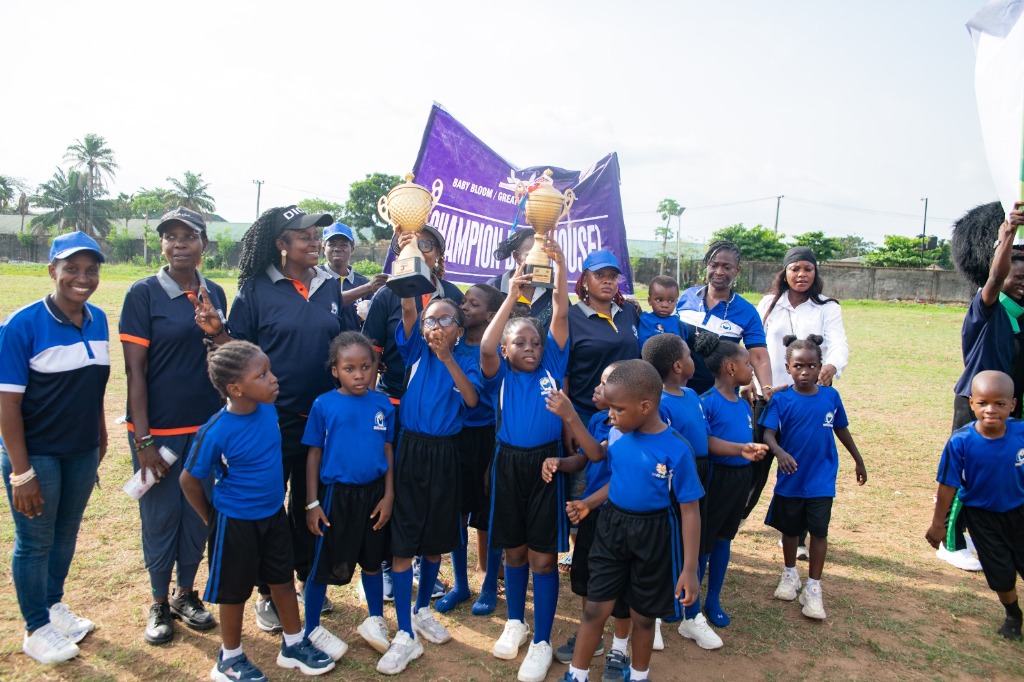 Inter-House Sports - Blue House Trophy Victory